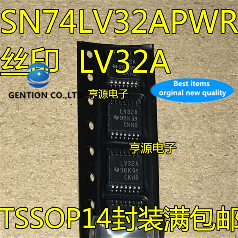 

20 шт. SN74LV32APWR 74LV32A LV32A TSSOP14 в наличии 100% новые и оригинальные