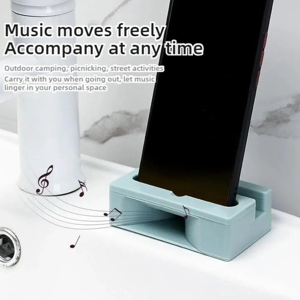 

Физический усилитель, подставка для телефона, настольный ленивый кронштейн без помощи рук для улучшенного звука, универсальный держатель для телефона