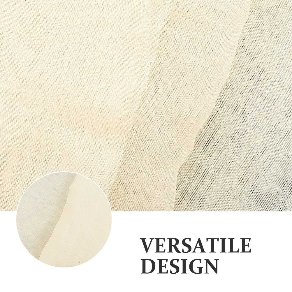 

Kitchen Cheesecloth Reusable Cotton Yarn Straining Cloth for Yogurt Tofu Cheese Making Cooking Roasting Steaming Filter