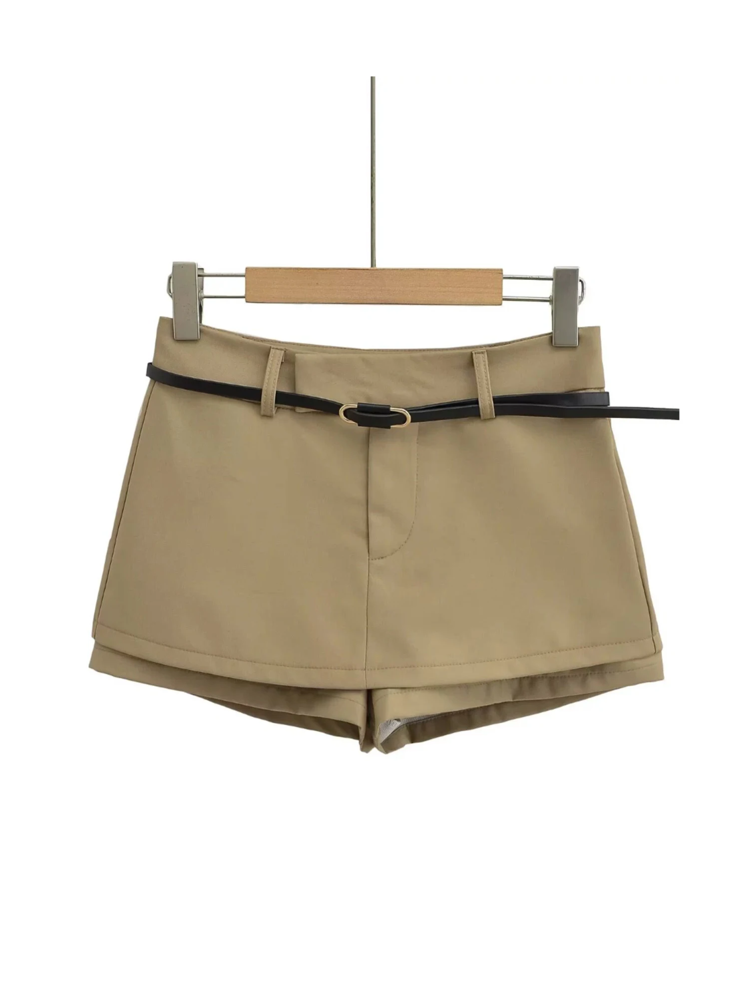 Damen Dunkelgrauer Minirock Vintage 2000er Jahre Hohe Taille Shorts Rock Harajuku Koreanischer Stil Y2k A-Linie Kurzer Rock Sommerkleidung