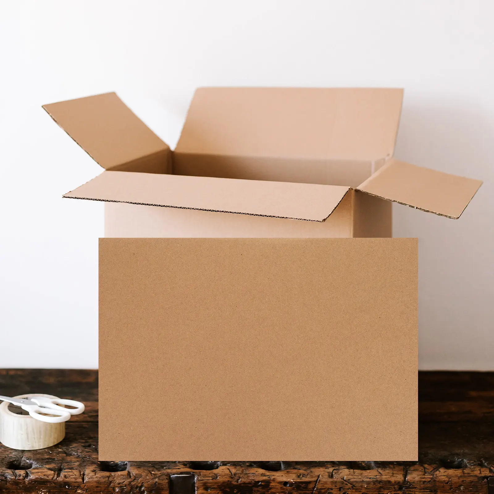 10Sheets Corrugated Board DIY Packing Boxes for Moving Shipping Storage Mailer Delivery Protective Packaging Box Board