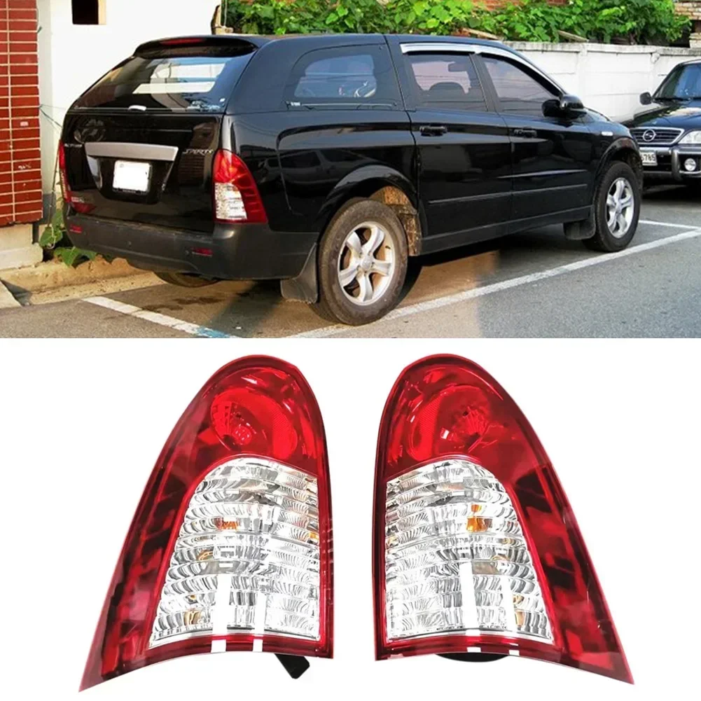 FINDME Left Rear Tail Light Assembly Brake For Ssangyong Actyon Sports 2007-2013 Red Light Car Accessories