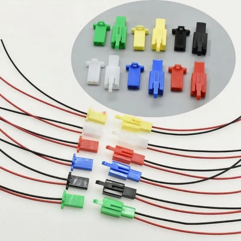 2 Hole Wiring Connector ABS Auto Socket 6030-2981 Universal Compatibility for Motorcycle Motor Electrical Work