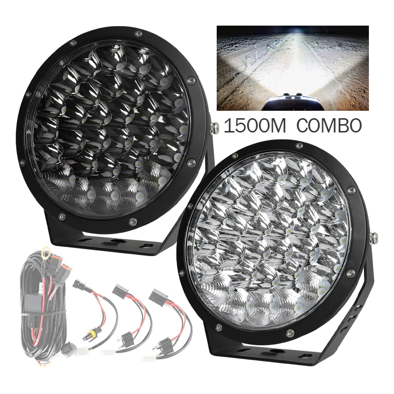 

Offroad Truck Round 9 inch Led Spotlights 4x4