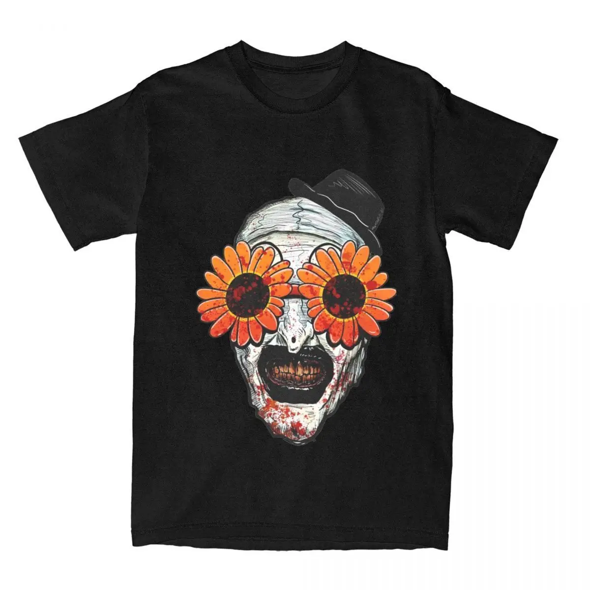 Men Women's Art The Clown Terrifier 2 Sunflower Sunglasses High-end Luxury Unisex Style Both of Men and Women
