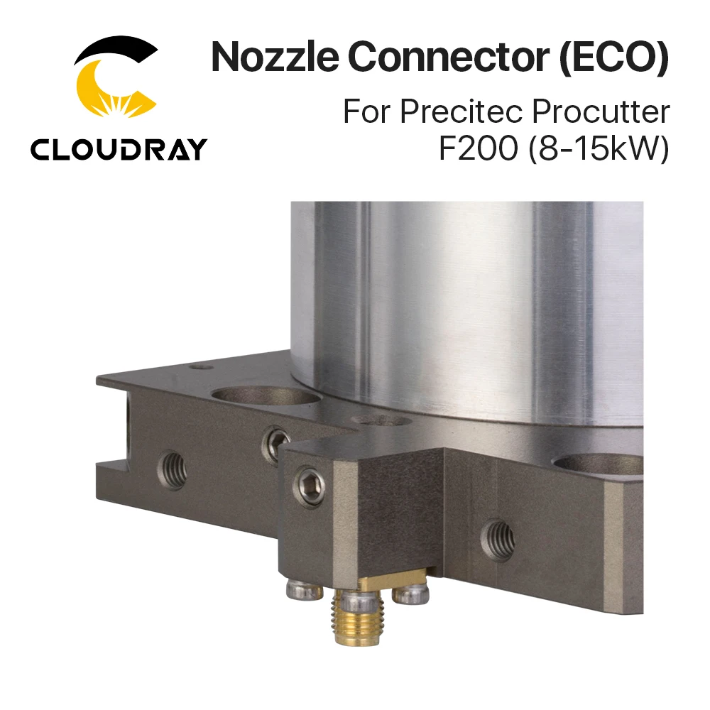 Cloudray OEM 노즐 커넥터 레이저 헤드 부품, Precitec Procutter ECO F200 레이저 헤드용 세라믹 홀더, 8-15kW