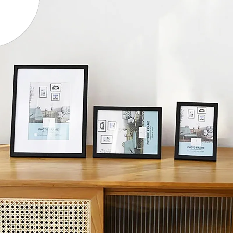 Natural Solid Oak Wood Picture Frame Interior Decoration Photo Frames For Pictures Wall Hang Picture Frame Rectangle Frame