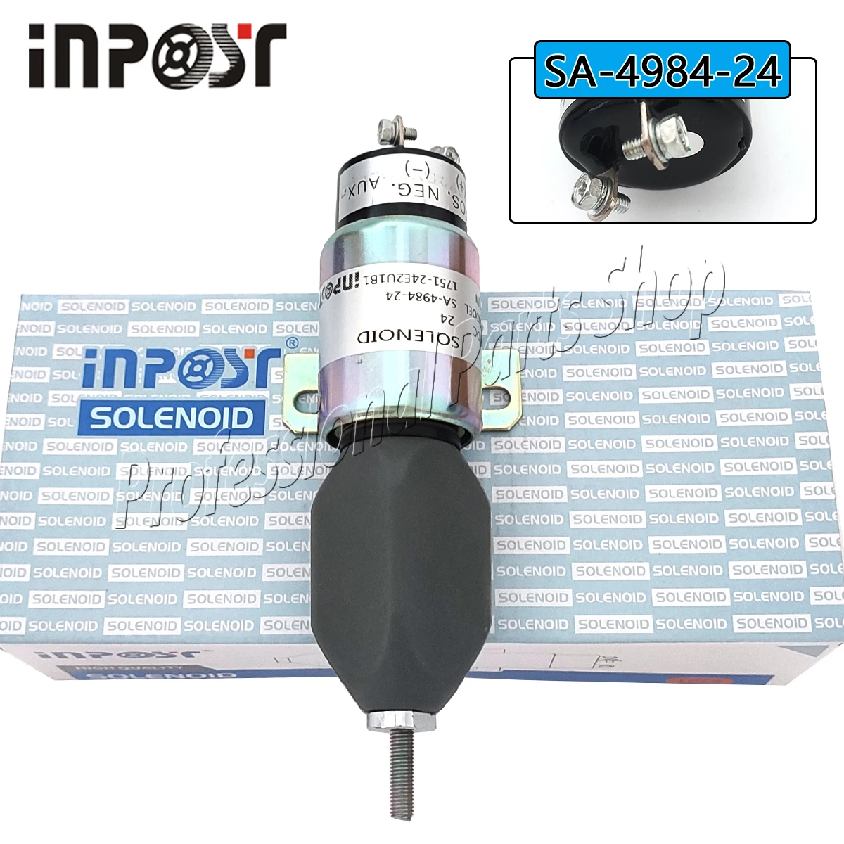 

24V SA-4984-24 Fuel Shutdown Solenoid Valve for CUMMINS SA-4984-24 1751-24E2U1B1