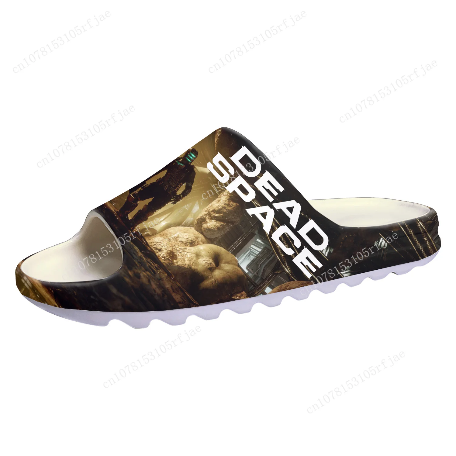 Dead Space Custom Soft Sole Sllipers Hot Cartoon Game Mens Womens Teenager Home Clogs Fashion Custom Water Shoes on Shit Sandals