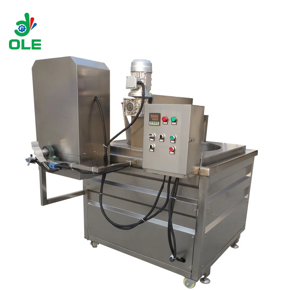 Okrągła doniczka maszyna do smażenia ziemniaków 1000mm automatyczna maszyna do smażenia chipsów