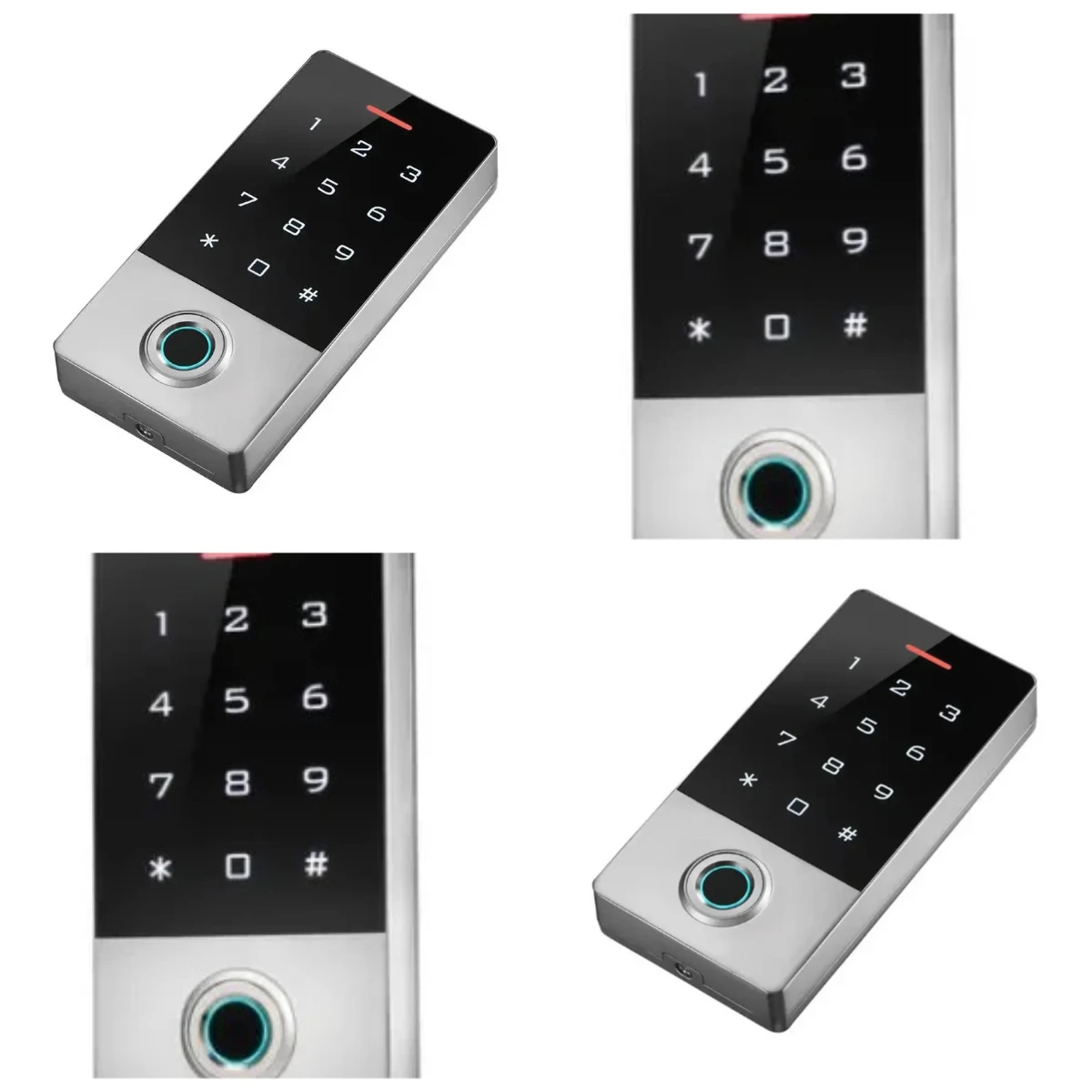 

Hot selling:Outdoor Waterproof Access Touch Keyboard Remote Control Gate Opener Keypad Password RFID Card Fingerprint ID for Gar