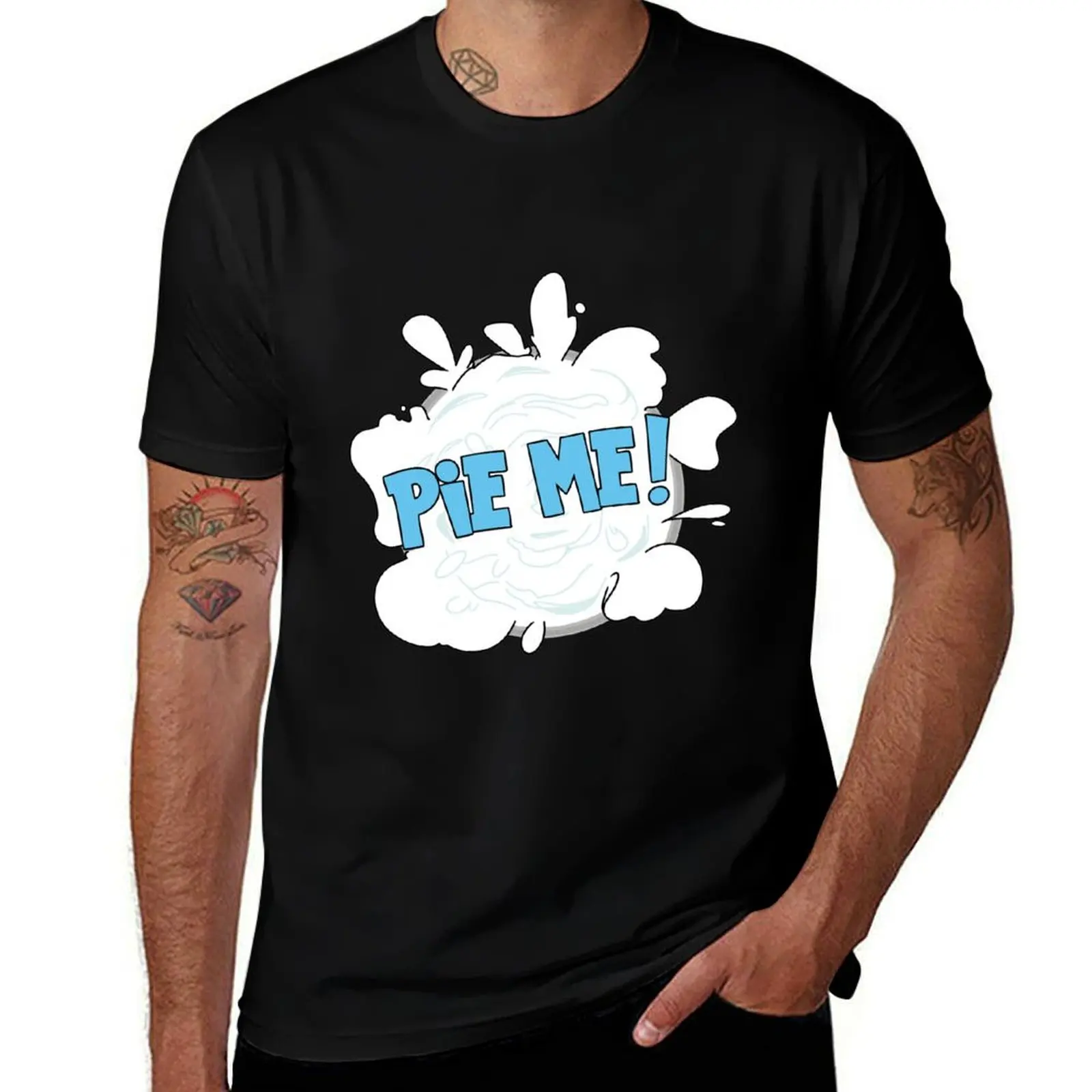 

Pie me! Red T-Shirt man t shirts cotton cotton t shirts man 100% T-Shirt