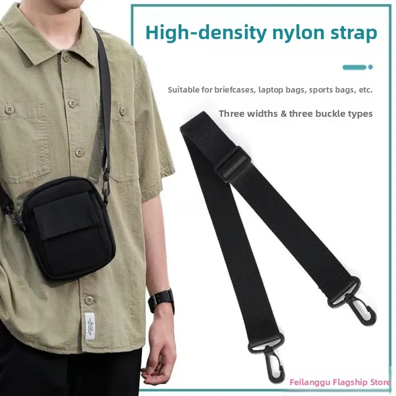 

Bla Wide oulder Strap for Men's Bag Crossbody Bapa Guitar Camera Sling Rope Leather Accory by Fly Valley