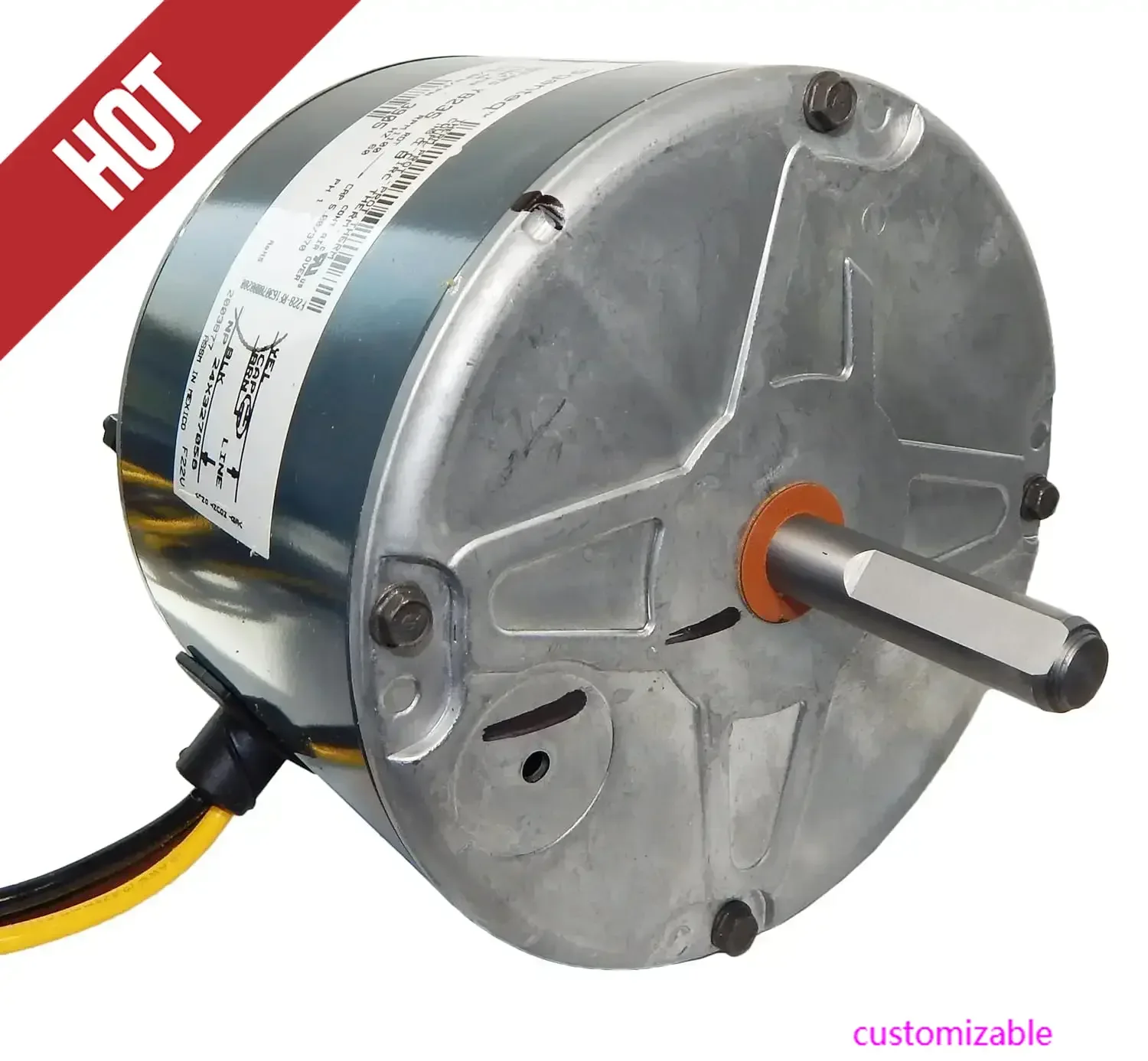 

NEW G3905 | Carrier Condenser Motor HC39GE237A, 5KCP39EGY823S 1/4 Hp, 1100 RPM, 208-230V Genteq 2025 HOT,customizable