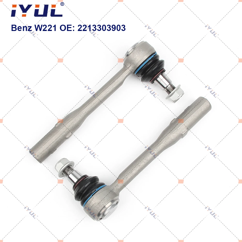 

A Pair Front Axle Outer Steering Tie Rod Ends Ball Joint For Mercedes Benz S Class W221 C216 S250 CDI S350 S400 S500 S600