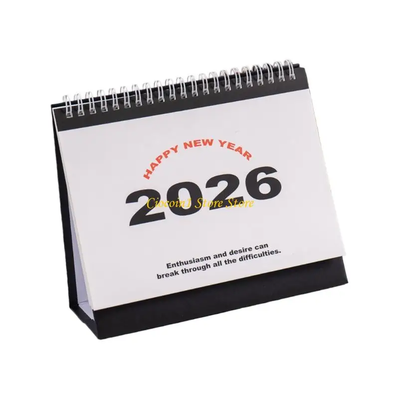 

A3PC 2026 Desk Calendar Monthly Planner 12 Month Jan to Dec For Daily Scheduling