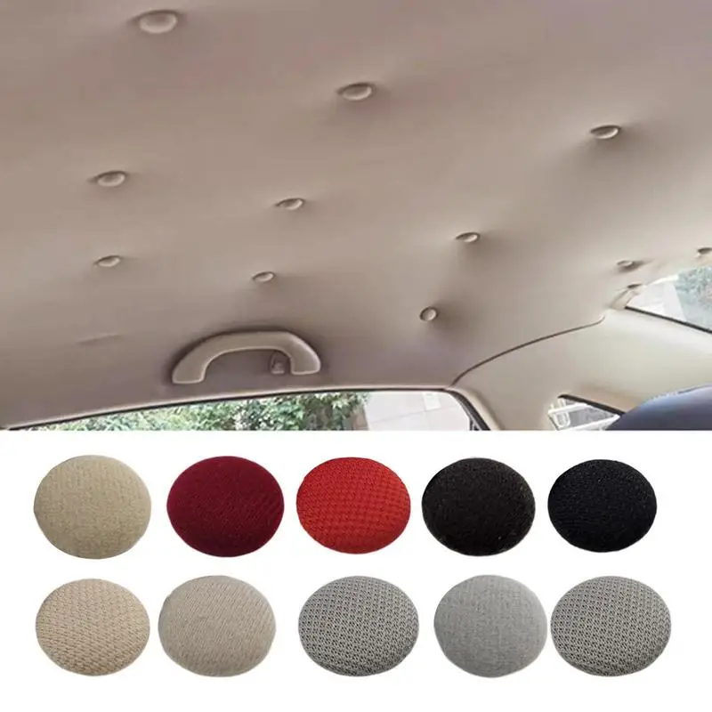 Car Roof Snap Universal Cloth Ceiling Rivets For Auto Fixing Buckle Snap Rivets Retainer Car Trucks Motorcycles Buses Car Roof