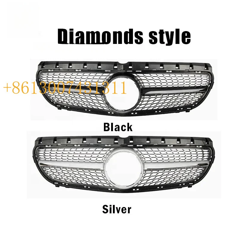 FactoryABS Material GT Style Car Front Bumper Grille   B Class W246 B180 B200 B260 2012-2014 Car Grills