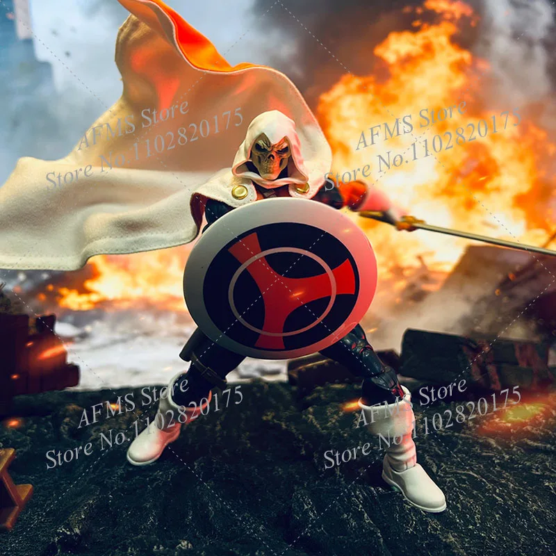 1/12 Scale Collectible Figure Villain Taskmaster Combat Cloak With Iron Wire 6Inch ML Men Soldier Action Figure Body view 6