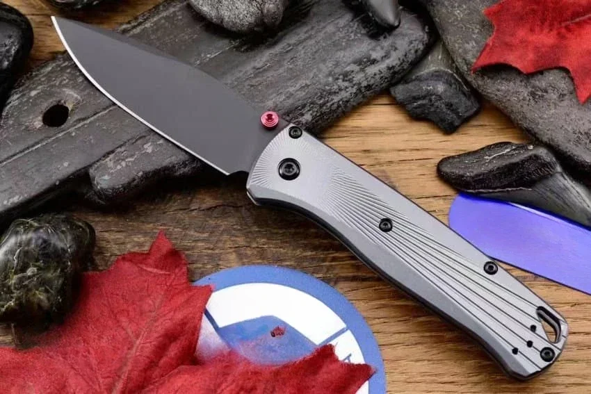 

NEW 535BK-4 Bugout Tactical Pocket Folding Knife CPM-20CV Blade Aluminum Handle Outdoor Hunting Survival Tool Defense EDC Knives