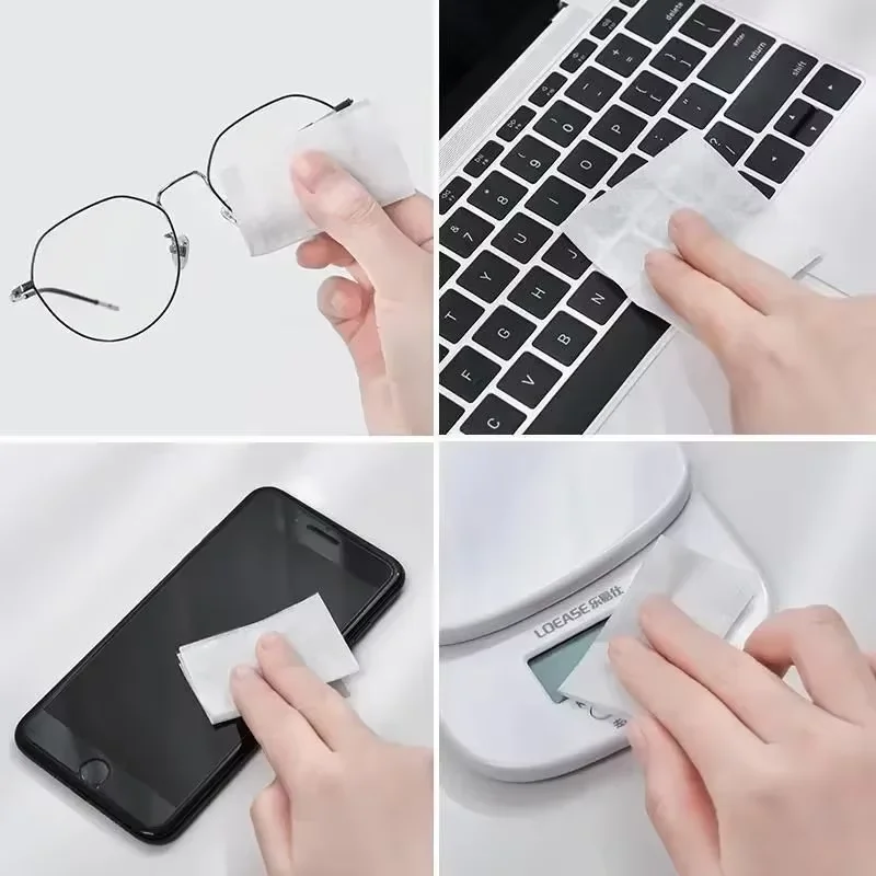 Toallitas de alcohol desechables y prácticas para limpiar pantallas de teléfonos móviles, desinfectar y cuidar heridas, toallitas con alcohol