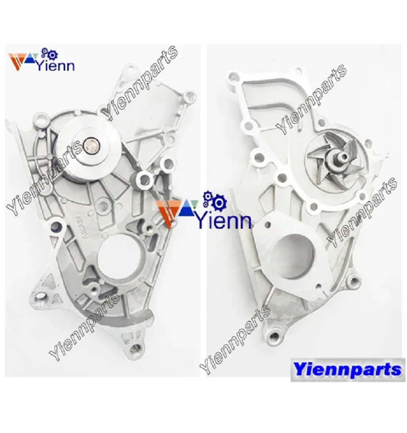 For Toyota 2C Engine Water Pump  Excavator Tractor Truck Diesel Engine Spare Parts