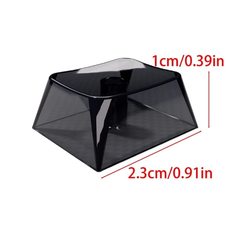 1.75u XDA Blank Keycaps เกมคริสตัลโปร่งใส Keycaps สำหรับแป้นพิมพ์เครื่องกล Dropship