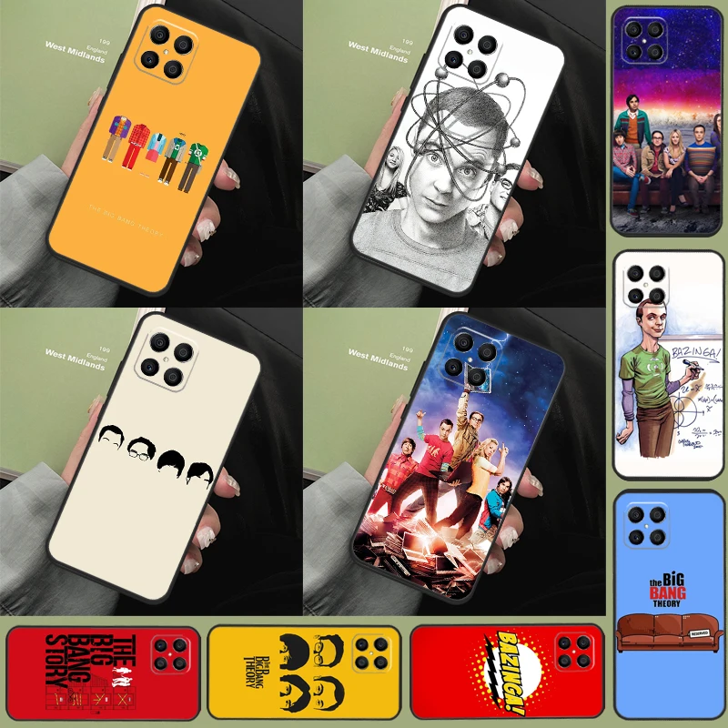 The Big Bang Theory Phone Case For Huawei P40 P20 P50 P30 Pro Nova 9 5T Cover For Honor 50 Lite X9 X8 X7 Case