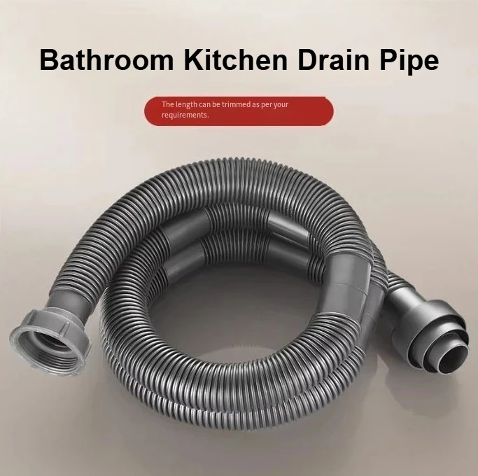 

Household Kitchen Sink Drain Pipe Anti Rat Bite Sink Strainer Deodorant Wash Basin Sewer Drainer Bathroom Accessories