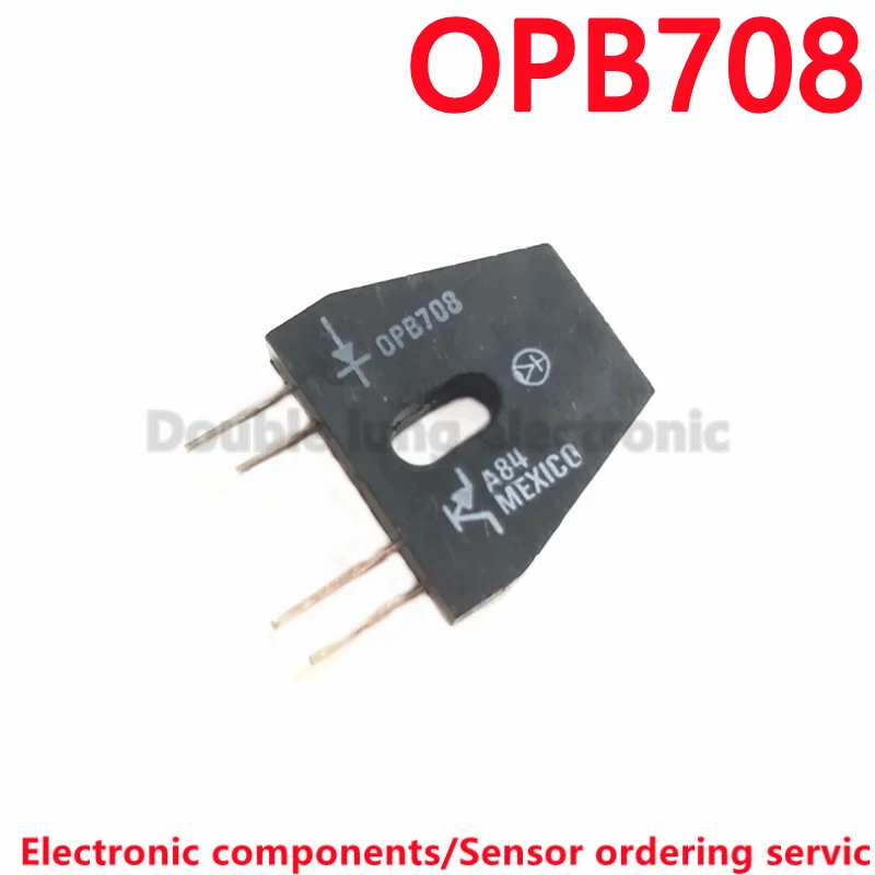 5PCS/lot  Optical switch OPB708  Reflective Object Sensors (OPTO SWITCH REFLECTIVE)  SENSR OPTO TRANS 3.81MM REFL PCB