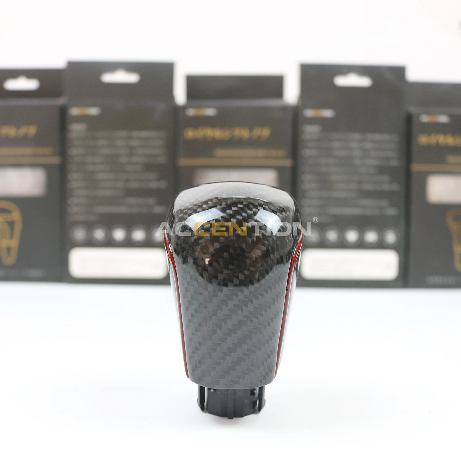 

Black Carbon Fiber Gear Shift Knob For Toyota Corolla Camry 2018-2024 XV70 V70 Avalon Levin 2018 - 2022