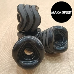 Maka Geschwindigkeit 60mm 70mm Skateboard All Terrain Räder Soft Surf Land Skateboard Räder Longboard Curvy 78a gute Qualität