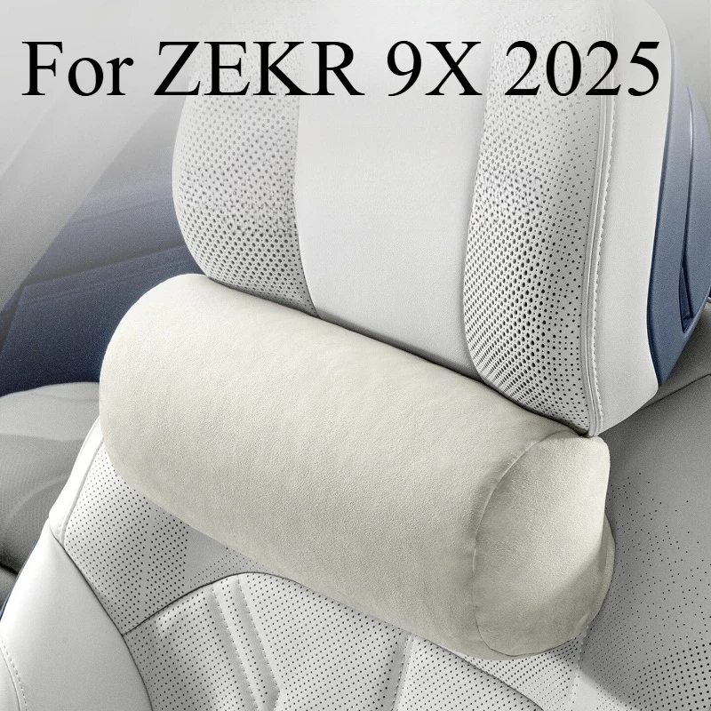 

For ZEKR 9X 2025 Car Headrest Pillow Memory Foam Neck Adjustable Car Pillow Neck Rest Cushion Relieve Fatigue Car Accessories