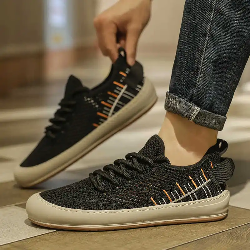 

Tied Autumn-spring Lacing Sneakers Men Training Skate Shoes For Basketball Men Sports Upper Suppliers Shoos Suppliers