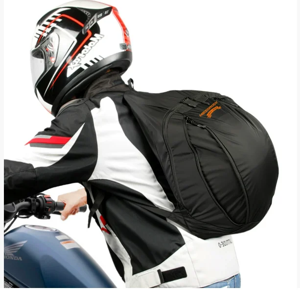 

Расширяемые дорожные сумки большой емкости, водонепроницаемый портативный нейлоновый легкий складной рюкзак для хранения мотоциклетного шлема