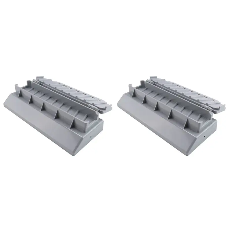 

ABWR-2X Large Kebab Maker Press, Gray Plastic Kabab, Manual Kabob Mould, Kabob Maker Barbecue Skewers