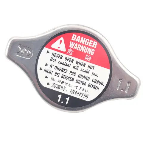 Cooling Radiator Cap Replacement 19045-PAA-A01 Water Tank Silver Cover Radiator Cap for Honda Accord Civic Odyssey Pilot Prelude