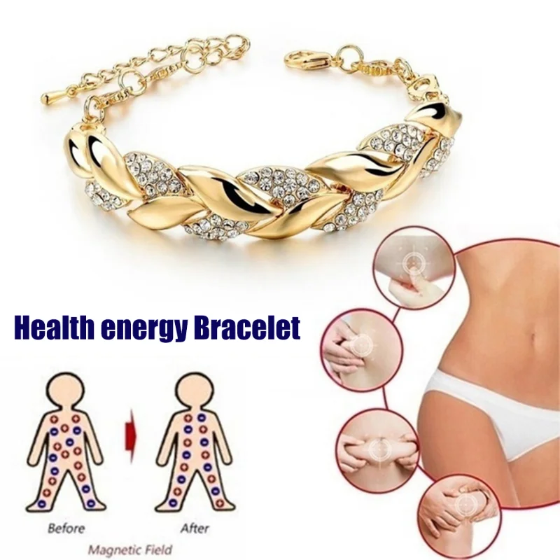 Weight Loss Energy Magnets Jewelry Trendy Women Jewelry Slimming Bangle Bracelets Twisted Magnetic Therapy Bracelet Health Care