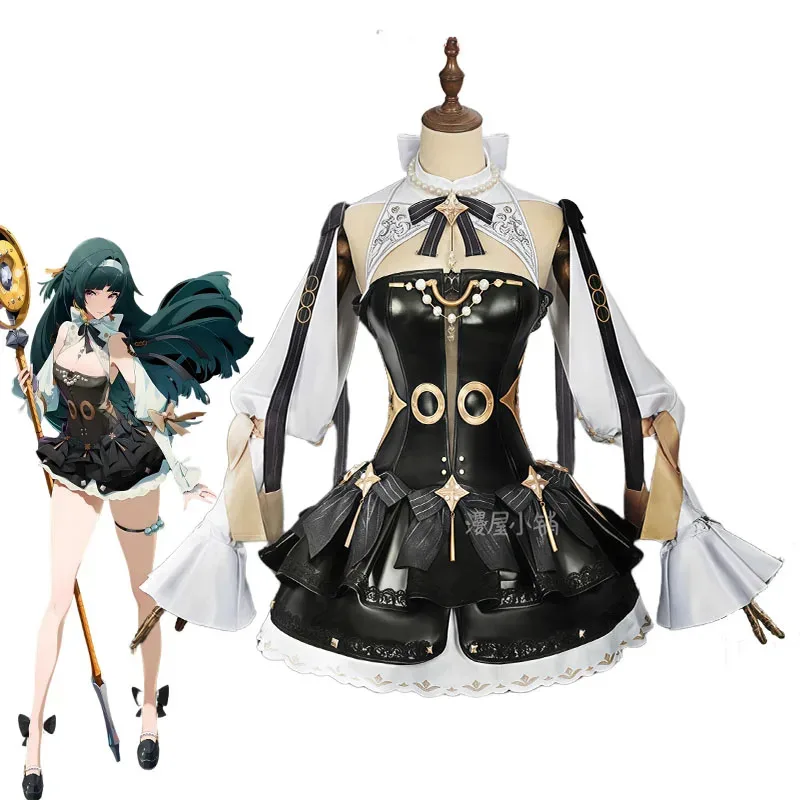 

Game ZZZ Zenless Zone Zero Astra Yao Game Cosplay Costume Wig Astra Skin Chandelier Astra Yao Role Play Outfits for Woman Girls