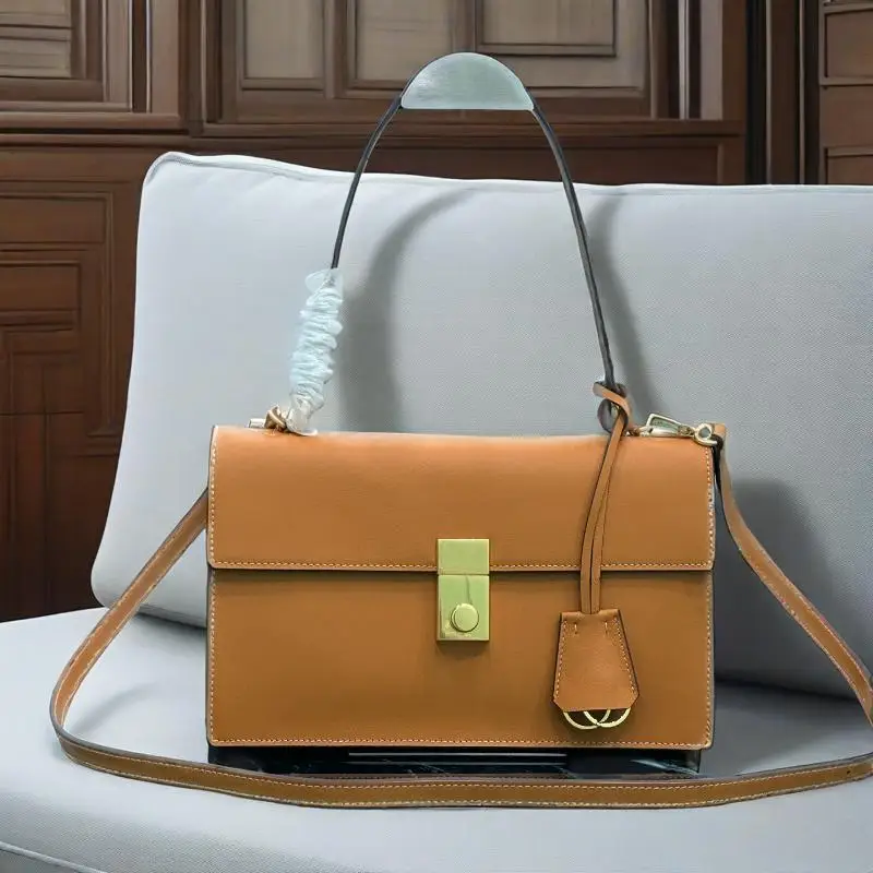 

Luxury Genuine Leather Women's Large Capacity Designer Handbag High Quality Single Shoulder Crossbody Brand Bags 2025 Trend