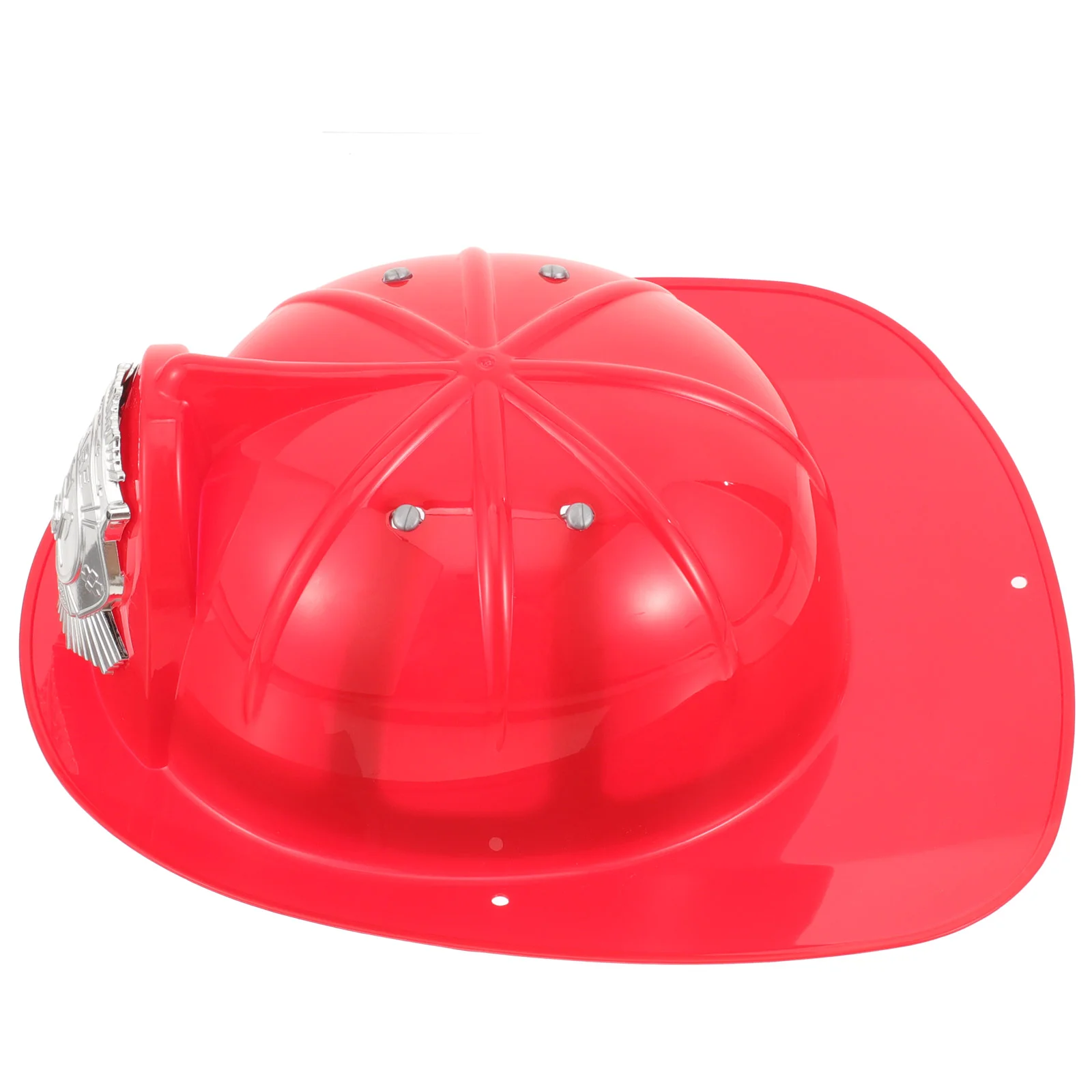 Kids Fireman Firefighter Hats Boys Girls Pretend Role Play Fancy Dress Accessories Kids Halloween Party Role Play Props