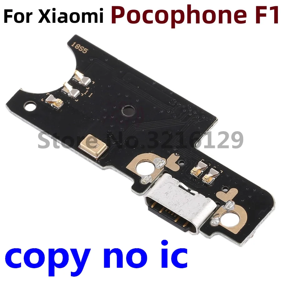 For Xiaomi Pocophone Poco F1 X3 Pro NFC USB Charging Connector Board Port Dock With Microphone Flex Cable