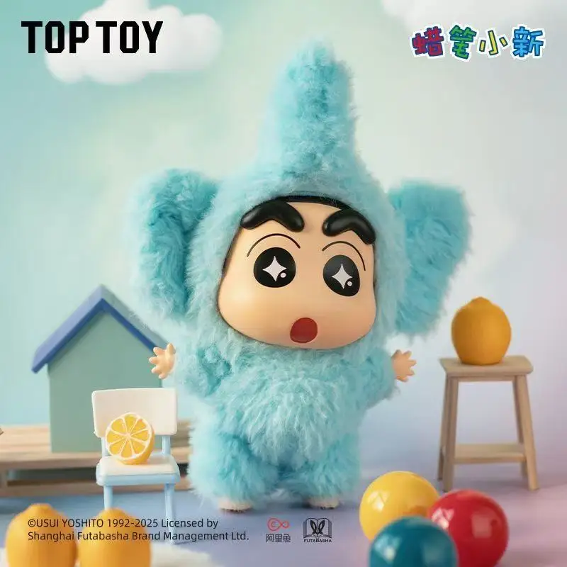 ¡¡¡Nuevo CALIENTE!!! Crayon Shin-Chan caja ciega disfraz fiesta serie vinilo muñeca Anime figura de acción colección de cajas misteriosas modelo juguete para regalo