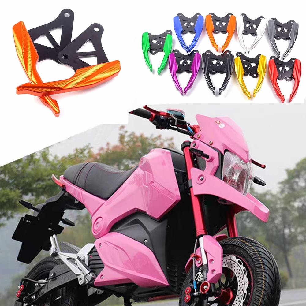 Motorcycle Modified Tail Armrest Motorcycle Rear Wing Rear Handrail For Honda Grom MSX125 MSX-SF125 M3 M5 M6 Electric Monkey