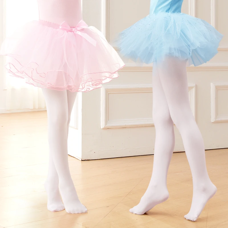 Medias de baile de Ballet para niños y niñas, mallas de nailon para adultos, pantimedias de gimnasia, baile, Ballet, 60D, 3 pares o 2 pares, 1 par