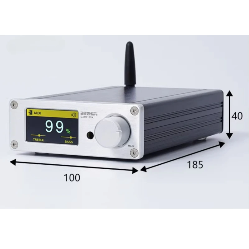 SOTAMIA TPA3221 Bluetooth Power Amplifier 2*100W 2 Channel Class D Small Desktop Home Digital Audio Amplifier Bluetooth 5.2