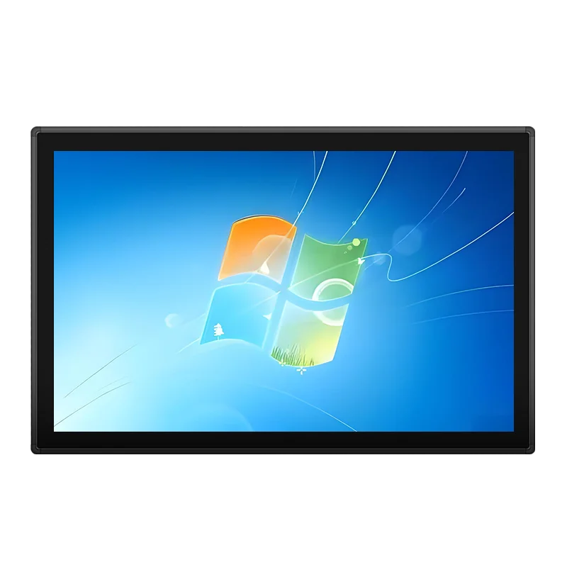 10 Inch Embedded Capacitive Touch Screen HMI Ubantu Linux BIOS Industrial Computer 15.6 Inch Display Monitor IPC Panel PC