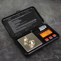 Digital Mini Scale 200g/0.01g 50g/0.001g High Precision Pocket Electronic Scale Balance Scale for Food Weighing Jewelry Scale