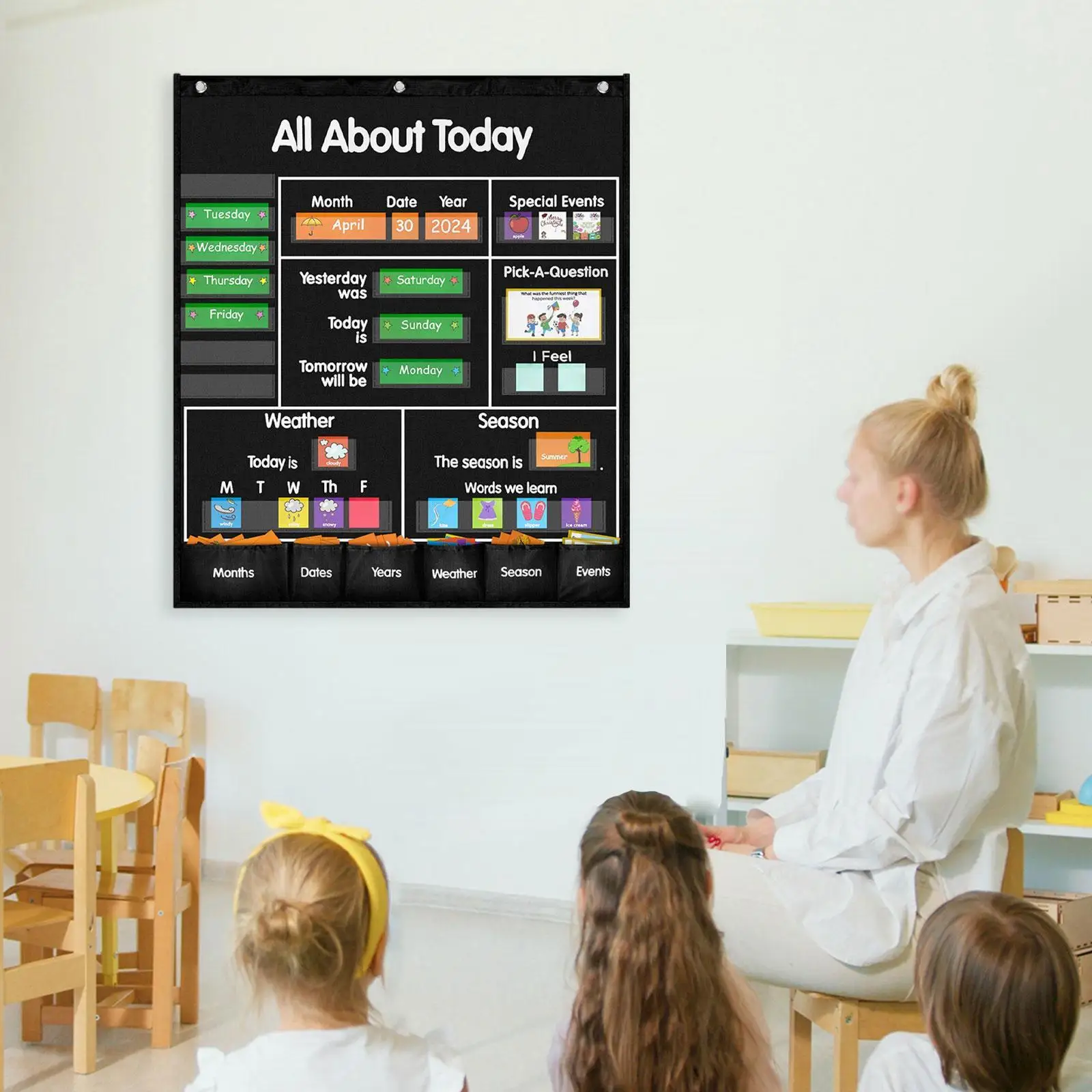 All About Today Learning Center for Group Activity Scheduling Kindergarten