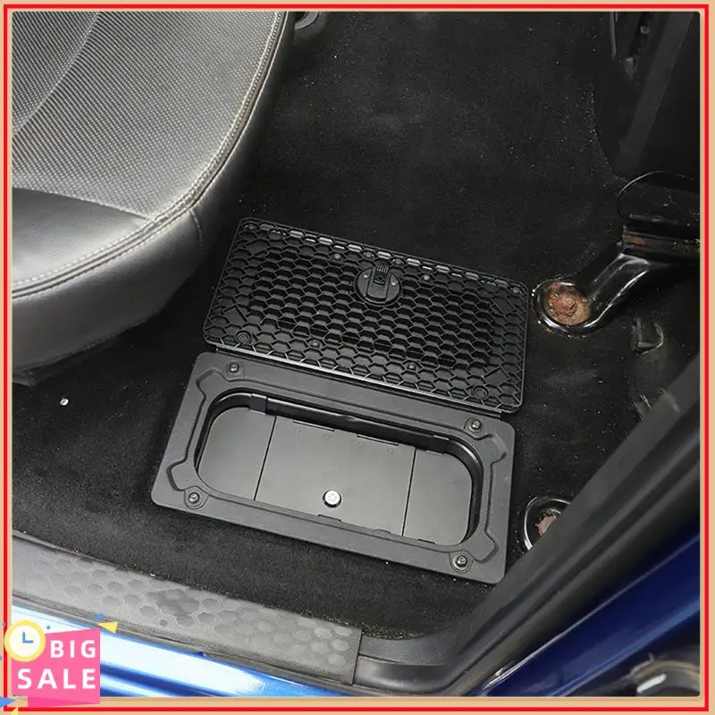 Exclusive Rear Seat Floor Locking Storage Box Safety Lid For Dodge RAM 1500/2500/3500 2009-2018 Pickup Truck